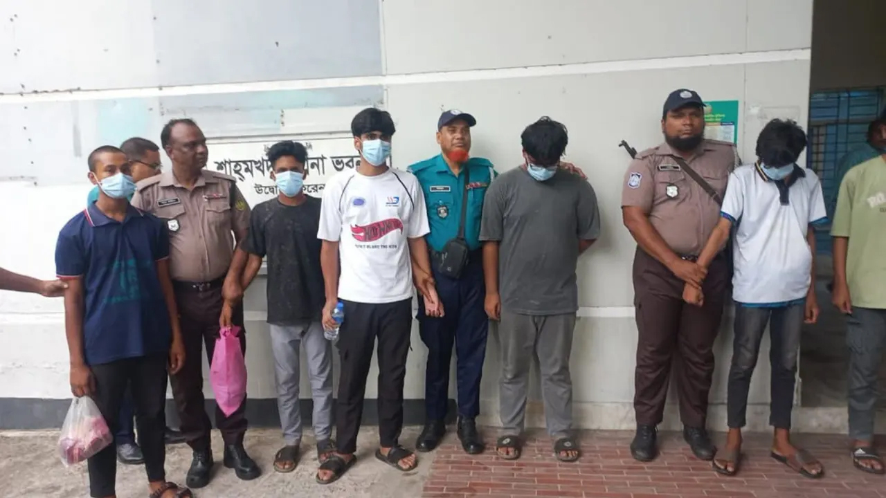 ভাইরাল ভিডিওতেই ধরা কিশোর গ্যাং, গ্রেপ্তার ৬
