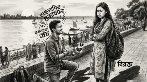 ‘প্রেমে রাজি না হলে পদ্মায় ফেলে দেব’- রাবি ছাত্রীকে সিনিয়র শিক্ষার্থী