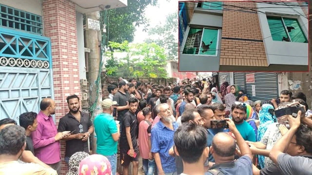 জামায়াত এমপি গোলাম রসুলের বাড়ি ঘেরাও