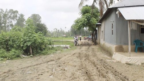 জমির মালিকানা জটিলতায় সড়কের কাজ বন্ধ