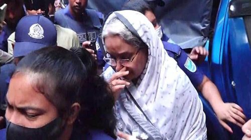 অশ্রুসিক্ত নয়নে স্বামীকে শেষ বিদায় জানালেন দীপু মনি